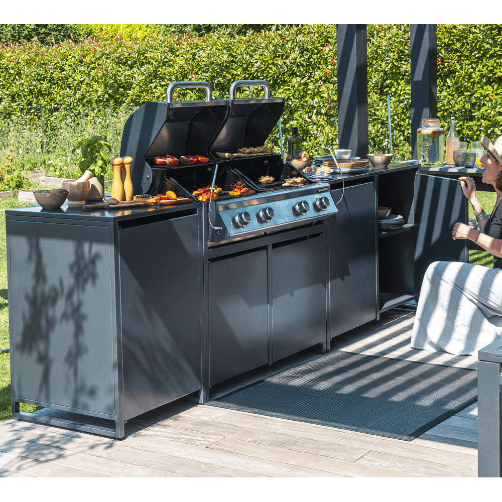 Naterial Europa Modulo Outdoor Kitchen Aluminium Stone – BigMat