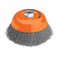 Truper Metric Crimped Cup Wire Brush 10Cm.