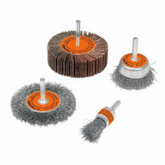 Truper Wire Wheel Setx4.