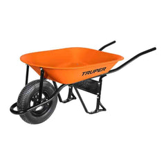 Truper Wheel Barrow 65L Orange.