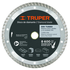 Truper Disc Dia 10Cm Turbo .