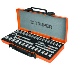Truper Sckt Met&Std 3/8 Setx36 .