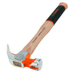 Truper Hammer With Curved Nail And Hickory Handle 198G.