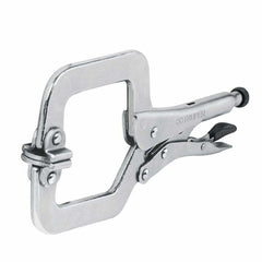 Truper Plier C-Clamp 6 Inches Swivel Tip .
