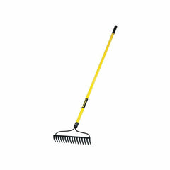 Truper Pro Garden Rake With 16 Teeth And Fiberglass Handle 152Cm.