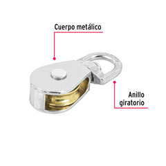 Fiero Pulley Swivel 1" .