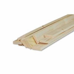 FIR WOOD SCANTLINGS PLANED ON 4 SIDES 10x30x1000 MM