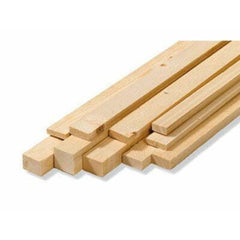 FIR WOOD SCANTLINGS PLANED ON 4 SIDES 60x80x1000 MM