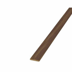 SMOOTH POLISHED WALNUT SKIRTING SAMBA 10x70x3000