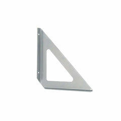 METAL SHELF SUPPORT TRI SILVER 190X190 MM
