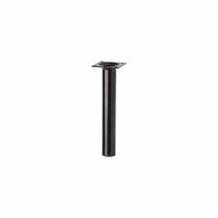 ROUND FOOT BLACK DIAM 30x200 MM
