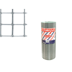 United Fences Net California (12x12) 100cm x 10m - Silver