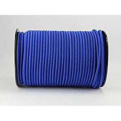 Elastic Rope 8mm - Blue (Sold by the Meter)