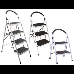 Brixo Ladder with 3 Wide and Rubberized Steps