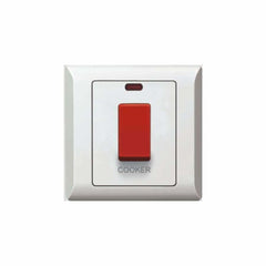 Taili Apex Switch 45A 1 Gang DP with Neon (Cooker)