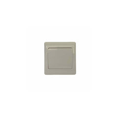 Taili Apex Wide Rocker Switch 10A 1 Gang Intermediate - White