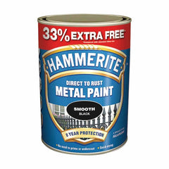 HAMMERITE-SMOOTH BLACK 1LT SPEC VALUE
