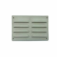 Potterware Air Vent 8 row White Clay