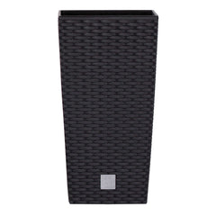 Prosperplast Rato Square Planter 26.2x26.2x26.6cm - Anthracite