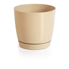 Prosperplast Coubi Planter 12x12x11cm - Coffee Brown