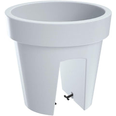 Prosperplast Lofly Railing Planter 24.5x24.5x22.5cm - White