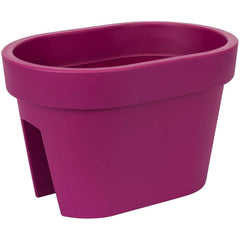 Prosperplast Lofly Railing Planter 39.6x26.6x25cm - Fuchsia
