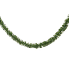 Decoris Tinsel Garland 7 x 270cm - Green