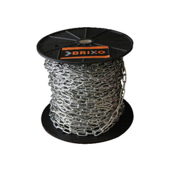 Brixo Zinc Chain 2.8mm - Coil of 60m, Sold by the Metre
