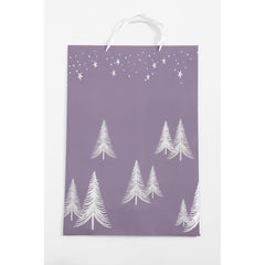 Decoris Paper Giftbag with Tree 50 x 72cm - Lilac