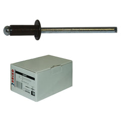 Brixo Aluminium Rivets Box of 500 Pieces 4 x 10mm