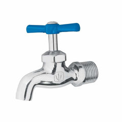 1Oz,Chrome Plated Brass, 1/2 Inches Hose Bibb.