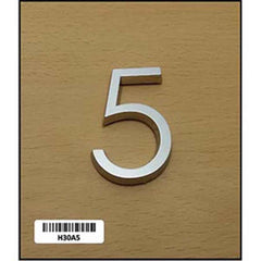 CHROME NUMBER 5CM NO.5