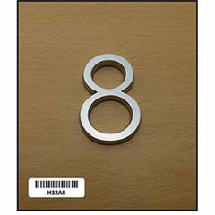 CHROME NUMBER 5CM NO.8