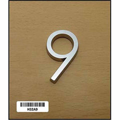 CHROME NUMBER 5CM NO.9