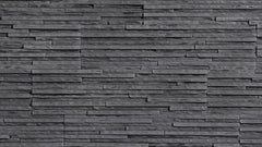 Stegu Palermo 2 Decorative Tile Graphite - 0.62m2 (8pcs) - Outdoor/Indoor Use