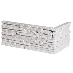 Stegu Palermo 1 Decorative Corner White - 0.56m2 (8pcs) - Outdoor/Indoor Use