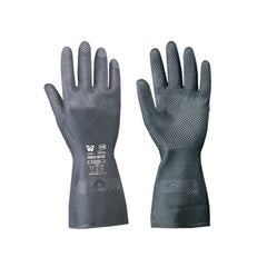 Neoprene Gloves Working Rubber Blacks Size Xl 9.5-10