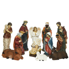 Decoris Polyresin Nativity Set of 11 Pieces 46cm