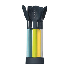 Joseph Joseph Elevate Light Silicone Utensils Set of 5 Pieces, Opal