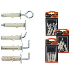Dowel And Medium Hook Brixo - 4Pcs