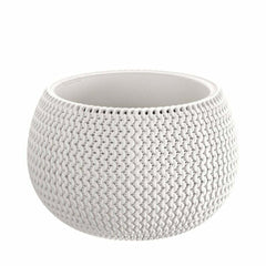 Prosperplast Spolfy Bowl Planter 29x29x19.5cm - White