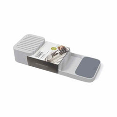 JJ DRAWERSTORE COMPACT KNIFE ORGANIZER - GREY