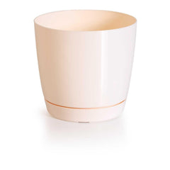 Prosperplast Coubi Planter 10x10x9.2cm - Cream