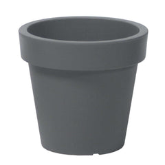 Prosperplast Lexo Round Planter 100x100x91.5cm - Stone Gray