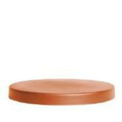 Prosperplast Platform Round For Planter 39x39x4.5cm - Terracotta