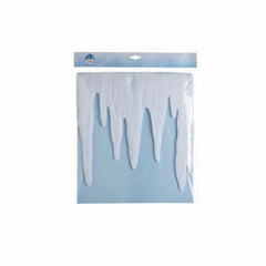 Decoris Icicle Border for Window - White