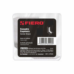 Fiero Corner Bracket, 1x1" 24 Pcs.