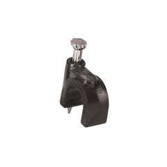 Volteck Round Cable Clips 8mm - Pack of 20 Pieces Black
