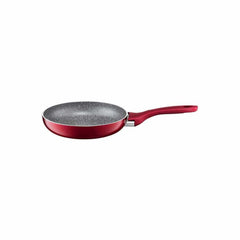 Ambition Jasper Frying Pan with Qualum Basic Stone Coating 24cm - Red