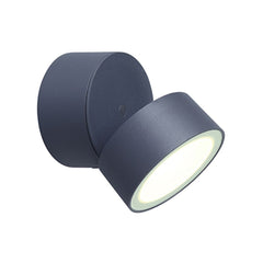Lutec Trumpet Wall Light 11W with Integrated Led 4000K - Dark Grey